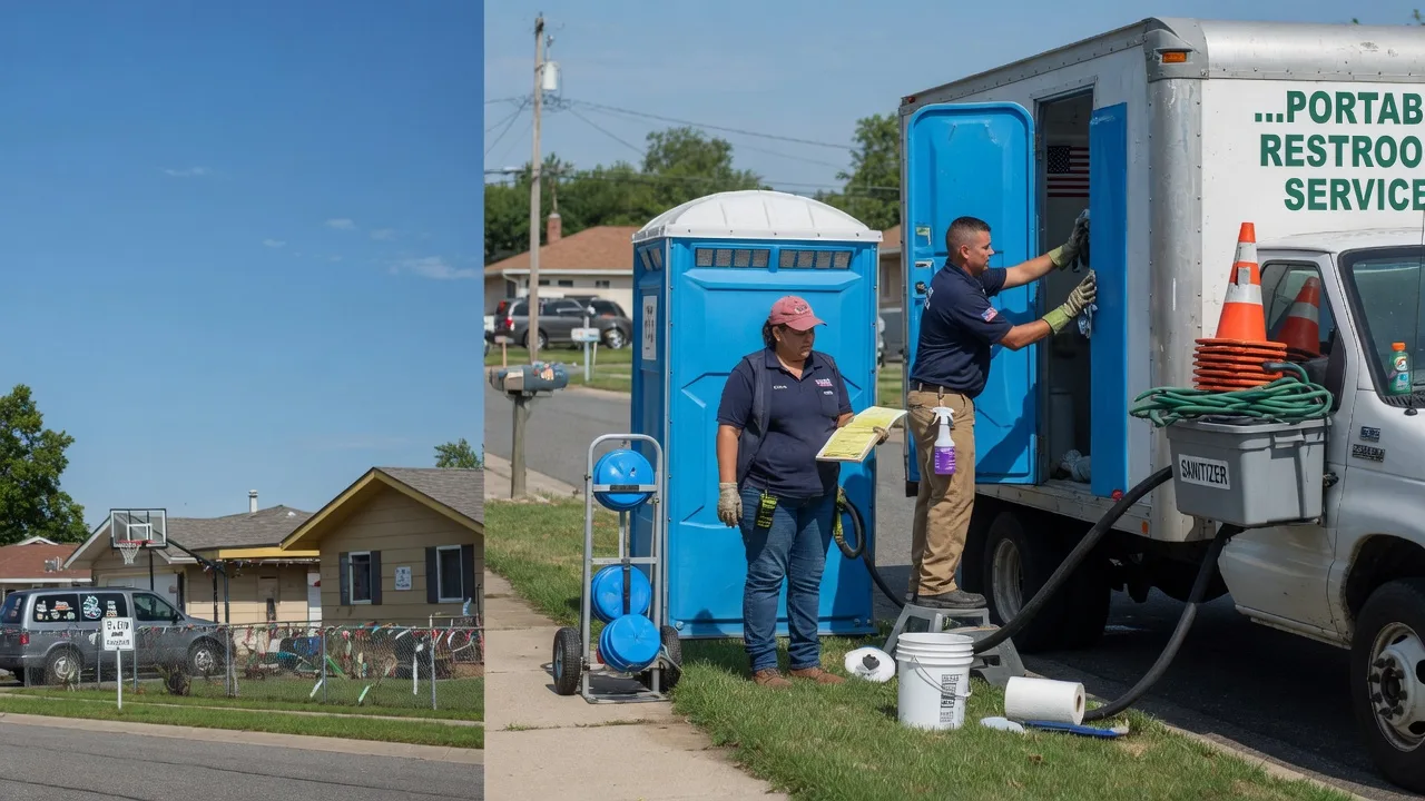 Portable Toilet Rental in Freelandville, IN near me